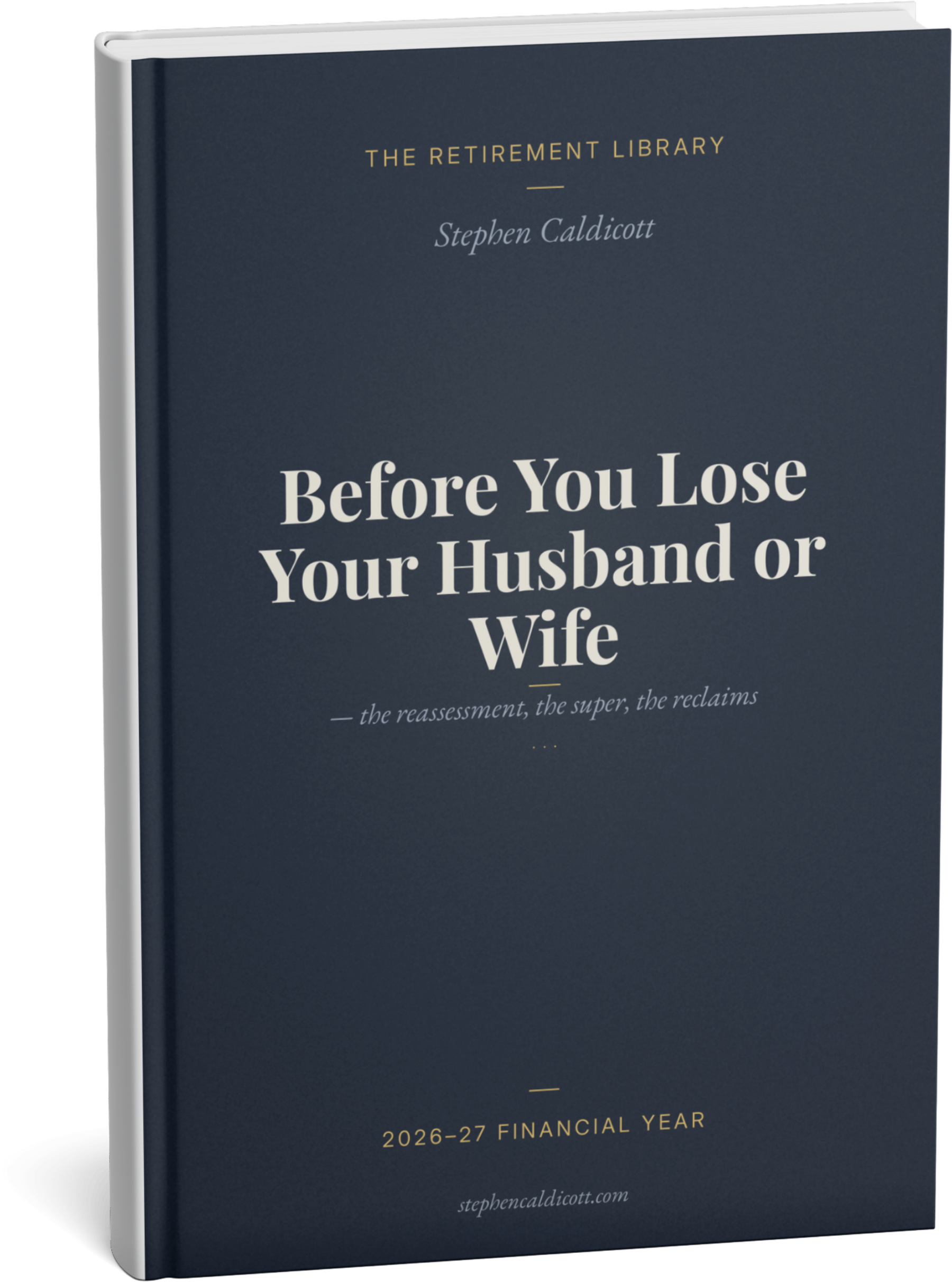 Before You Lose Your Husband or Wife